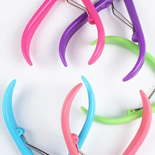 Set De 3 Cortauñas Para Cutículas Con Mango De Plástico