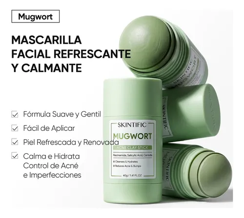 /skintific Mascarilla Mugwort En Barra Limpieza Profunda/.