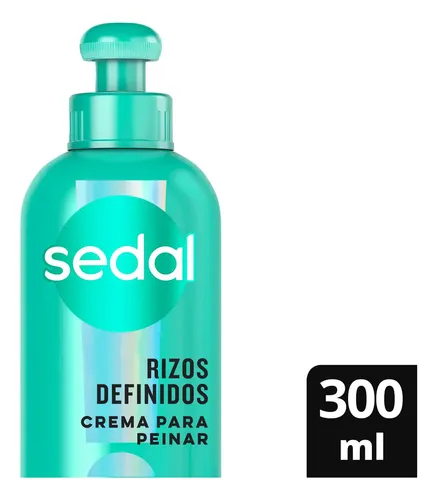 Crema Para Peinar Sedal Rizos Definidos 300 ml Definición y Frizz Controlado