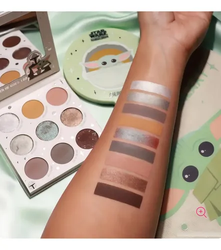 Sombras Para Ojos Colourpop The Mandalorian Color Mate , Mate Con Destellos Y Metálicos Fundidos Brillantes