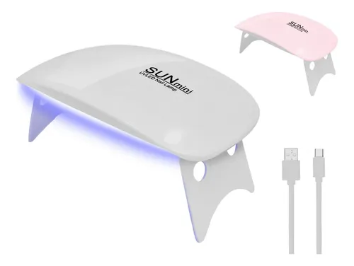 Cabina De Uñas Lampara Luz Led Secador Uv LIBERCAM RUÑA-01 Manos Esculpida 6w Color Blanco
