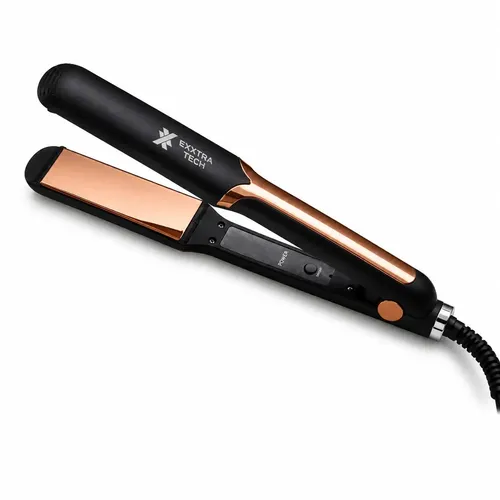 Planchita de Pelo Exxtra Tech con Cerámica y Turmalina para Cabello 220°C