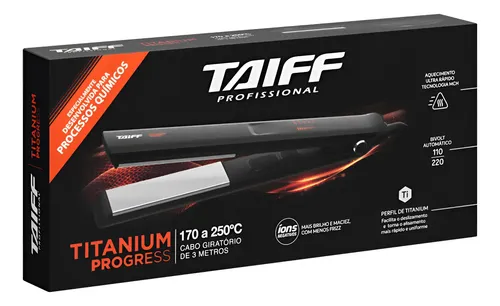 Plancha De Pelo Titanium Progress Taiff Profesional 9c
