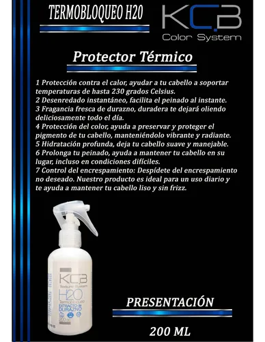 Termobloqueo H2o Protector Térmico 200cc Kcb 6 Unidades