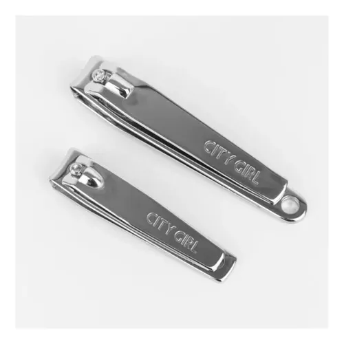 Alicate Cortauñas Set X2 City Girl Acero Inoxidable