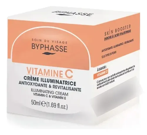 Crema Iluminadora Vitam C Byphasse Hidratante Facial 50ml