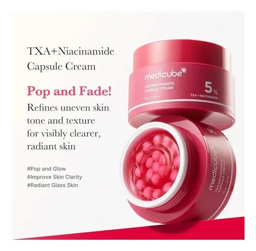 Crema En Cápsulas Medicube Para Una Piel Radiante Y De – Fragancia TXA+Niacinamide
