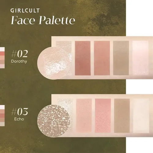 Paleta Facial Girlcult 5 En 1 Dorothy