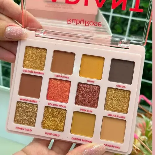 Paleta De Sombras Rubyrose Radiant