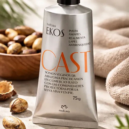 Crema Hidratante Natura Ekos Castaña
