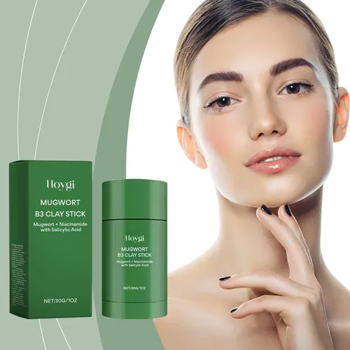 Hoygi Mugwort Clay Mask Stick Para Limpeza Profunda P