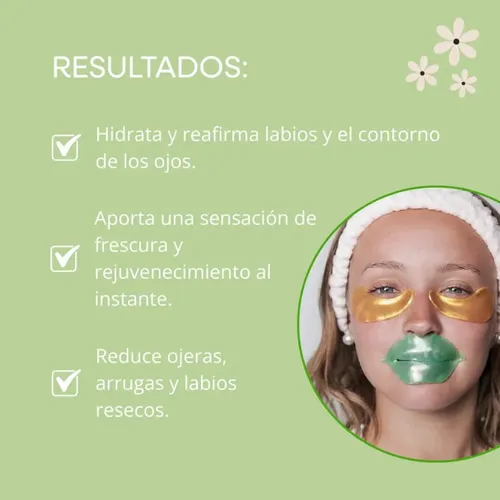 Mascarilla Mely Vitamina C – Aloe Vera | Ojos Y Labios Normal A Sensible