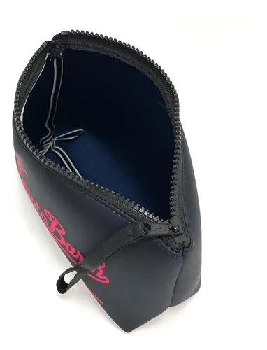 Bolso De Maquillaje Simple De Alta Gama Negro A