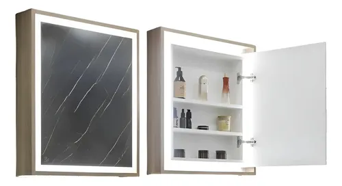 Botiquin para baño Bernova Luz táctil – Olmo