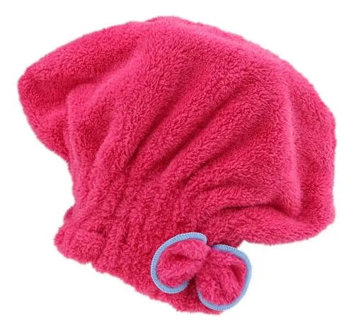 Baño Toalla Secado Cabello Turbante Cabeza C