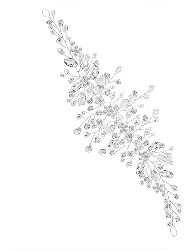 Diadema De Novia Con Cristales Y Diamantes De Imitación