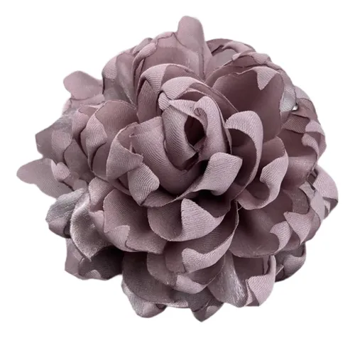 2 Broche De Flores, Pinza Para El Pelo Con Morado Claro