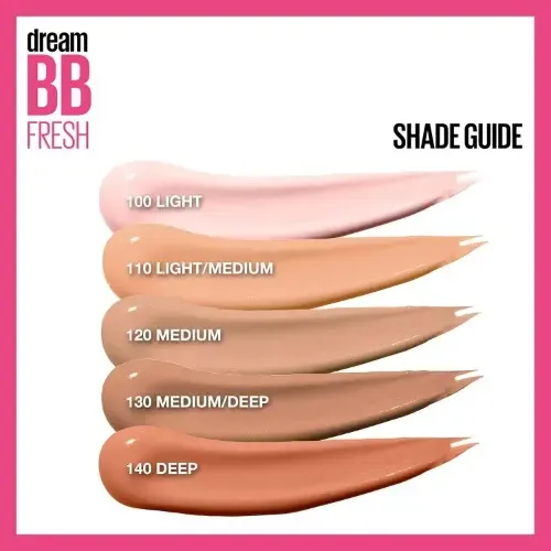 Maybelline Crema Dream Bb Fresh, Para La Piel, 8 En 1. Fp 30