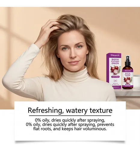 El Spray Gleamxi Rosemary Para El Cuidado Del Cabello Suaviz