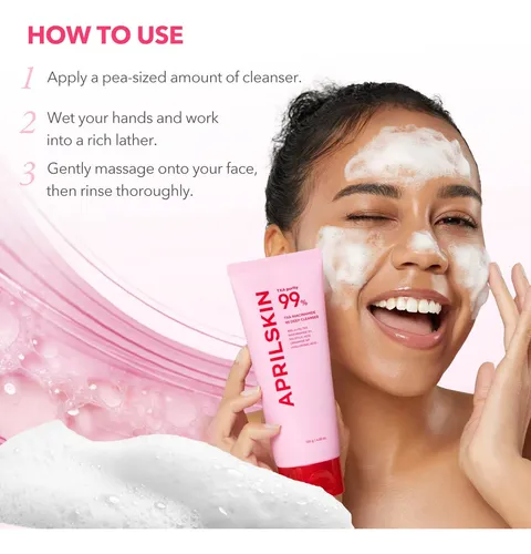 Aprilskin Limpiador Facial Txa Niacinamide 99% Bubble Gum