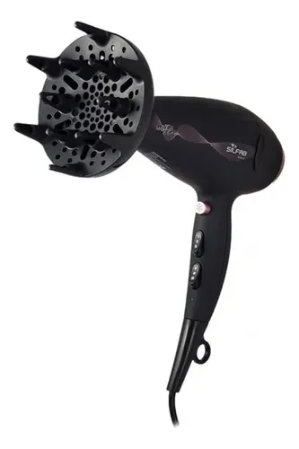 Silfab Secador De Pelo Maxflow By-568 Color Negro