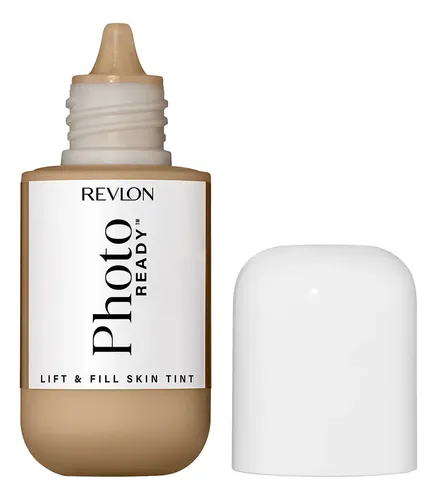 Tinta de Maquillaje Multiusos Revlon PhotoReady Lift & Fill Efecto Luminoso Skin Tint Formula con Escualano Hidratante Acabado Radiante Tono 120