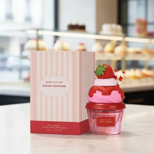 Perfume Árabe Femenino Berry On Top 75ml Genérico Edp