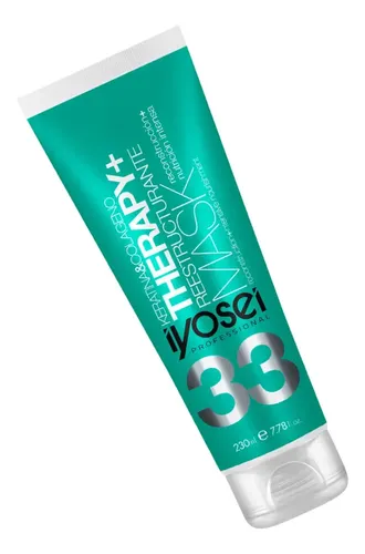 3 Máscara Reestructurante Keratina-colágeno X 230ml Iyosei