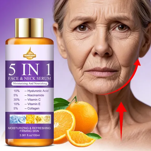 Sérum 5 En 1 Rostro Cuello Reafirmante Y Antioxidante 100 Ml
