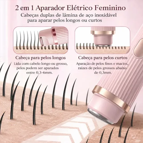 V Lq Depiladora Eléctrica For Mujer, Cortapelos, Maquinilla.