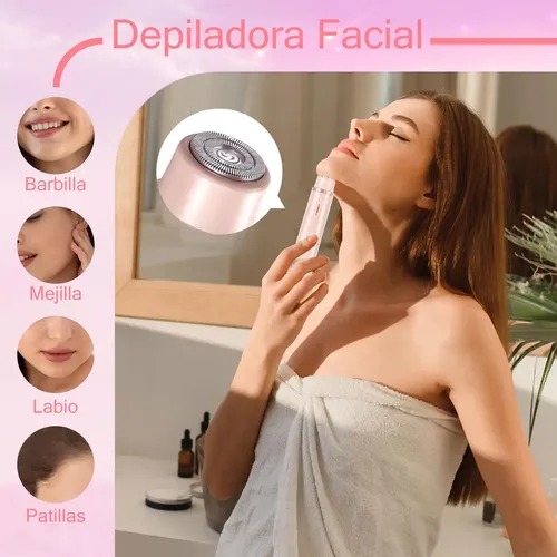 M260729 Depiladora Facial 2 En 1 Y Rasuradora Eléctrica Jl