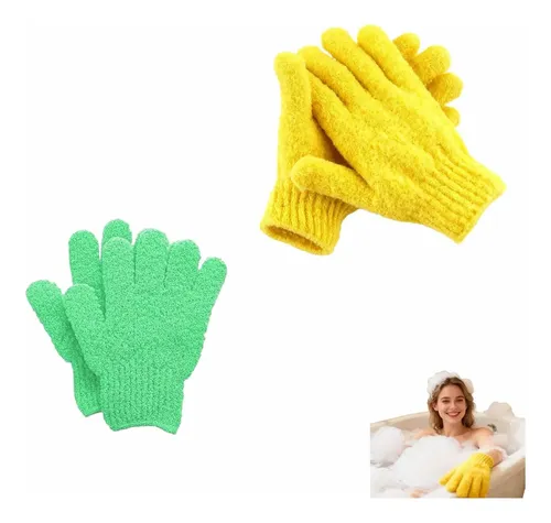 Guantes Exfoliantes Spaglow 4-pack