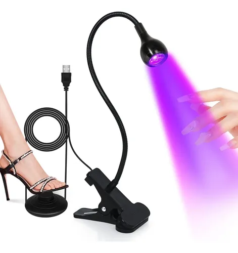 Aoraem Lámpara Uv Led Para Uñas De Gel Con Control De Pie
