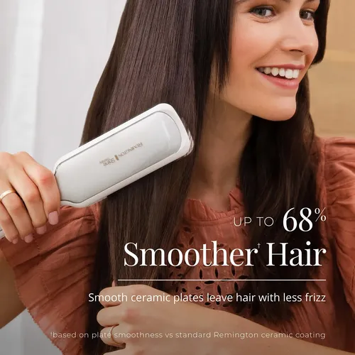Plancha Alisadora De Pelo Remington Shine Therapy De 5 Cm Co