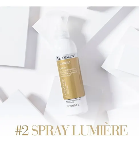 Question Spray Lumiere Shock Regenerador Tratamiento 210ml