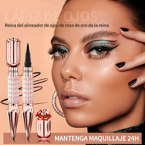 Kit Maquillaje Ojos Con Rímel Delineador Y Lápiz Para Cejas