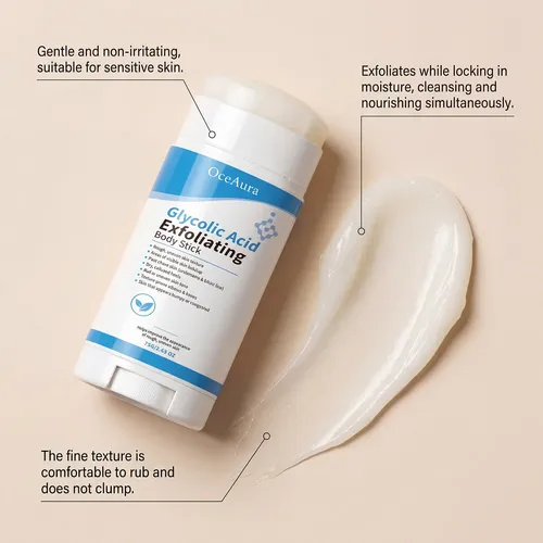 La Barra Corporal Exfoliante Suave Oceaura Limpia Los Restos