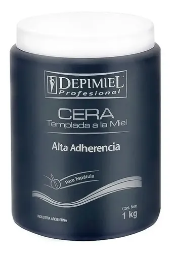 Cera Depilatoria Alta Adherencia Depimiel 2 Kg + Bandas