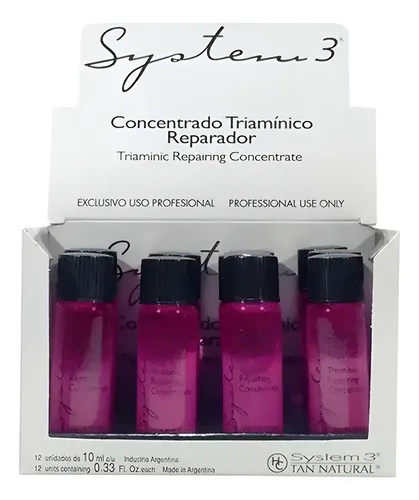 Ampollas Capilares System 3 Keratina Frizz Reparacion X12