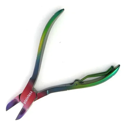 Alicate Corta Uñas Titanium J1131 Tornasolado