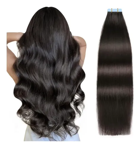 Extensiones De Cabello Con Cinta 1b Off Black Suyya 20