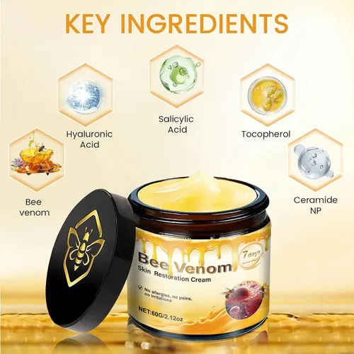 Crema Facial Veneno De Abeja 1 Pz
