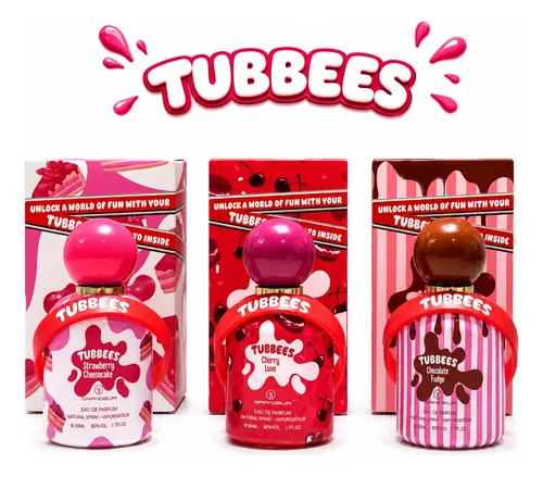 Set X3 Perfumes Tubbees Grandeur 50ml Mujer Unisex Edp