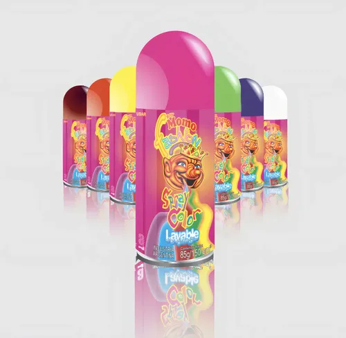 Spray Pinta Pelo Color Instantáneo Lavable X85gr- Azul