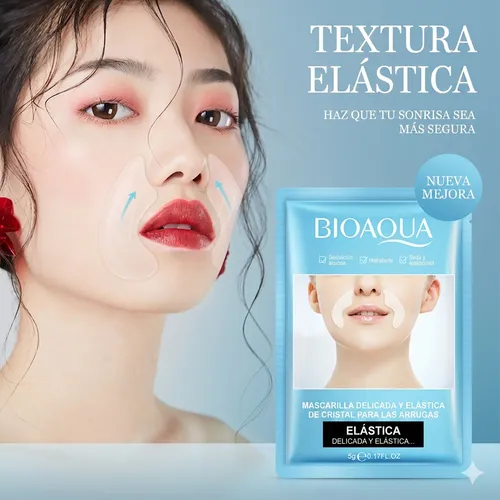 Mascarilla Parches Antiarrugas Nasogenianos Skincare Gel