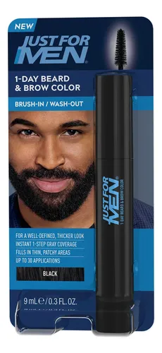Ef1-day Black Gel For Beard And Eyebrows, Beard Colorhb Black