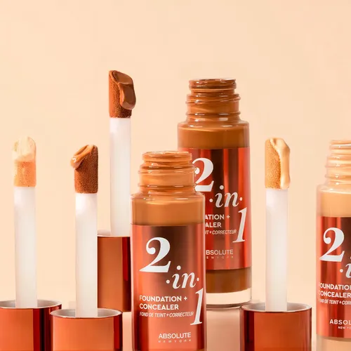 Base 2-en-1 Foundation + Concealer Cool Porcelain