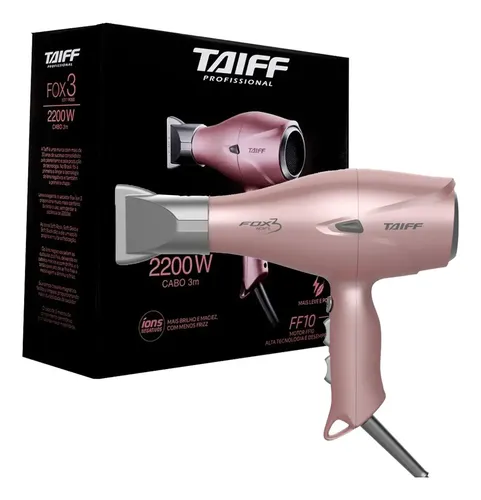 Blow Dryer Taiff Secador De Pelo Fox Ion 3 Profesional 9c