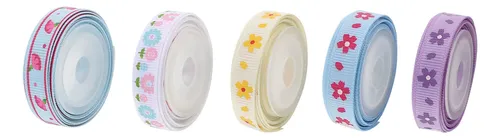 5 Rollos De Cintas Para Hacer Ropa, Manualidades, Lazos