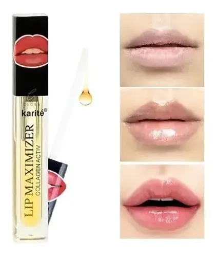 Labial Gloss Voluminizador, Labios Colageno, Karite